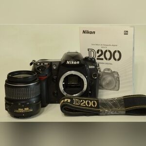 Nikon D200 Black Digital Camera Professional Quality